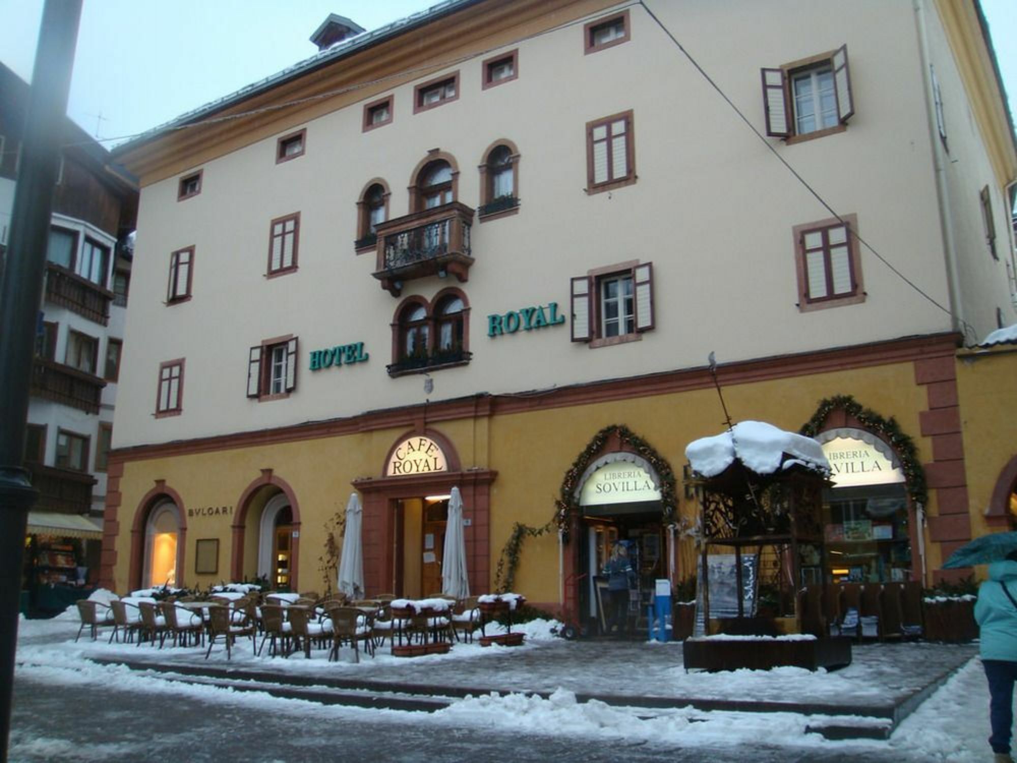 Royal Hotel Cortina Cortina d'Ampezzo Bagian luar foto